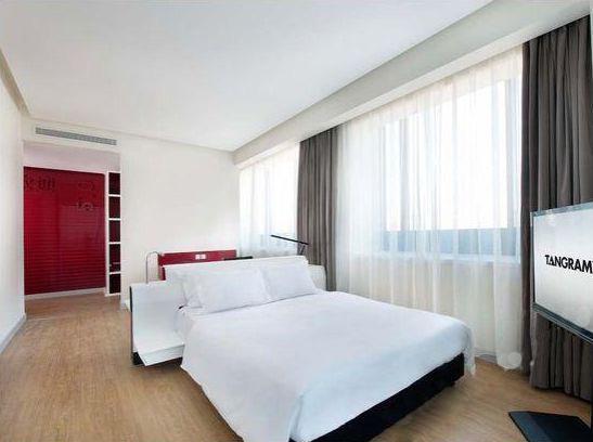 Tangram Hotel Pequim Quarto foto