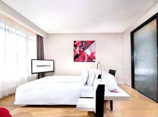 Tangram Hotel Pequim Quarto foto